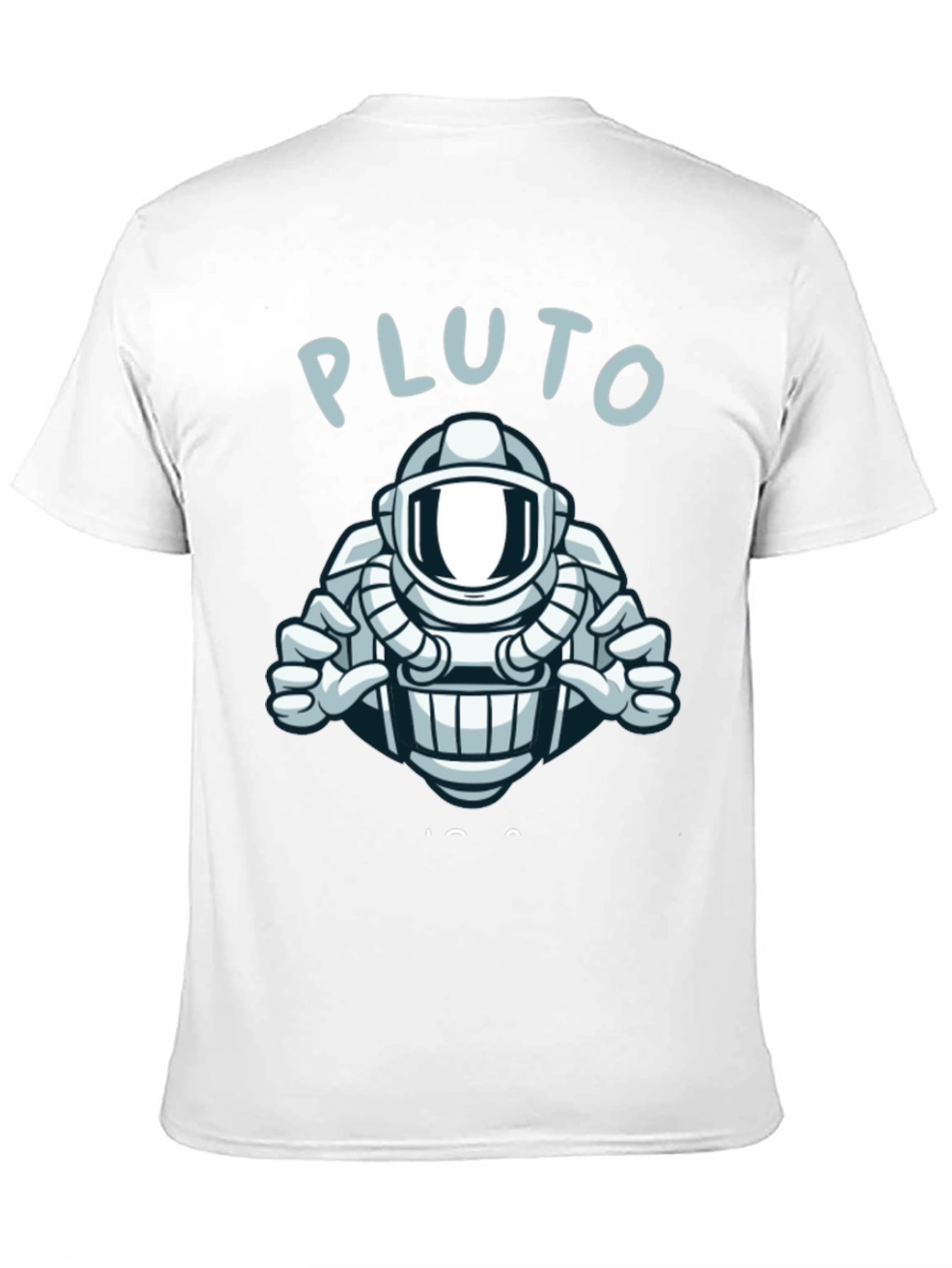 Pluto Astronaut Graphic T-Shirt - Space Explorer Tee
