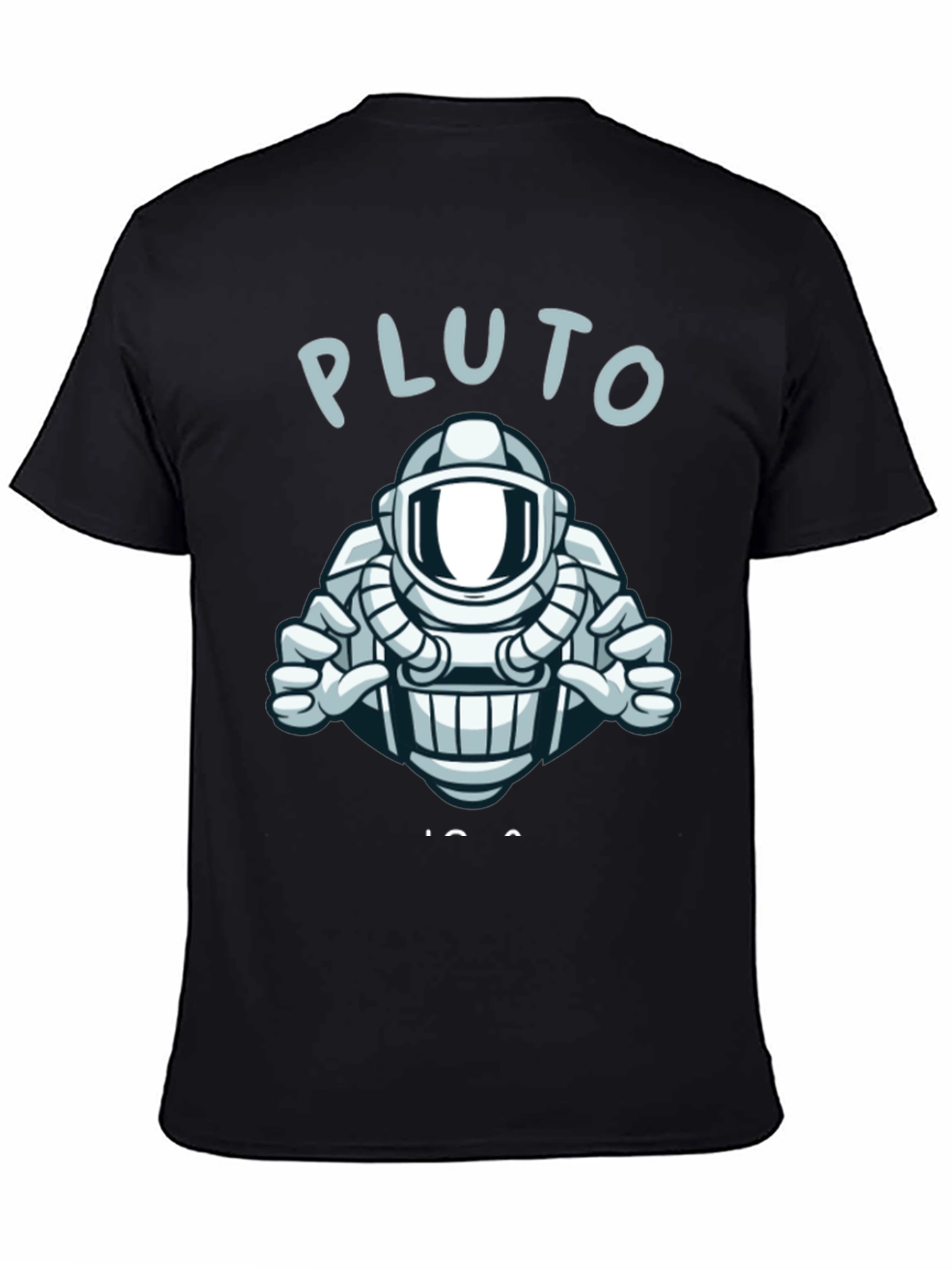 Pluto Astronaut Graphic T-Shirt - Space Explorer Tee