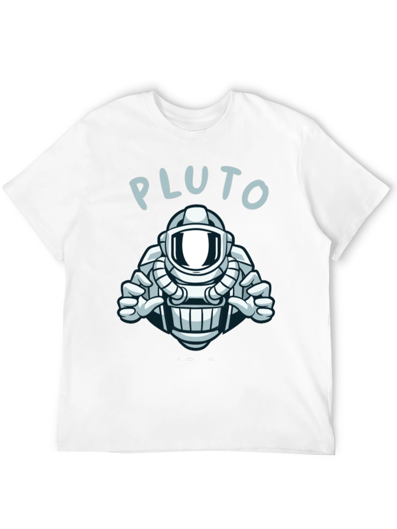 Pluto Astronaut Graphic T-Shirt - Space Explorer Tee