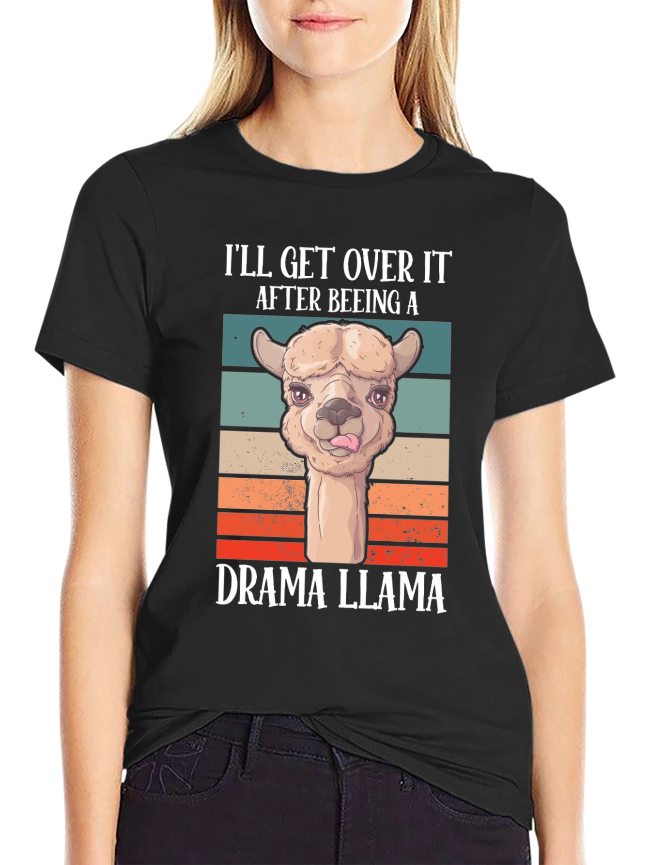 Drama Llama T-Shirt - Funny Graphic Tee