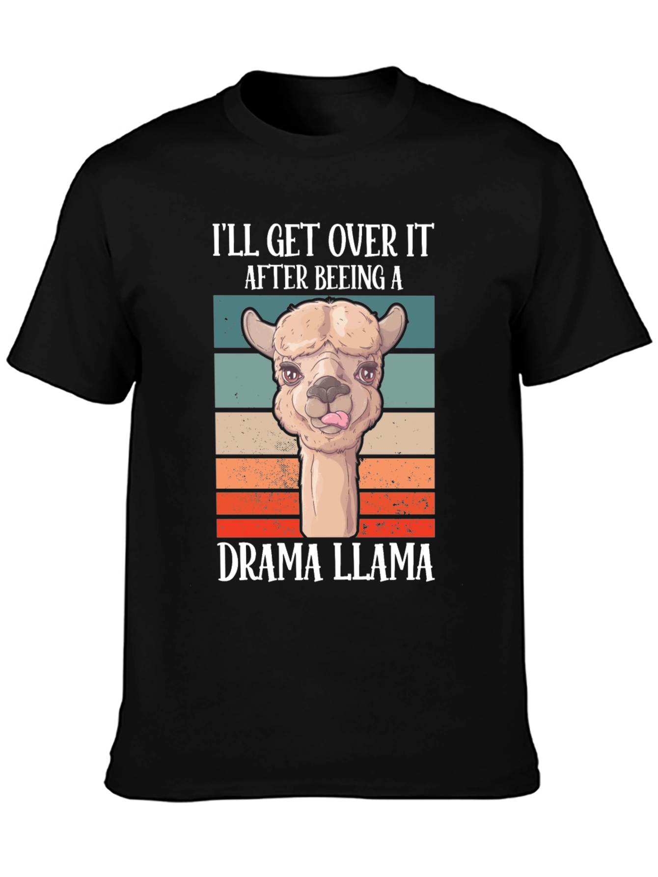 Drama Llama T-Shirt - Funny Graphic Tee