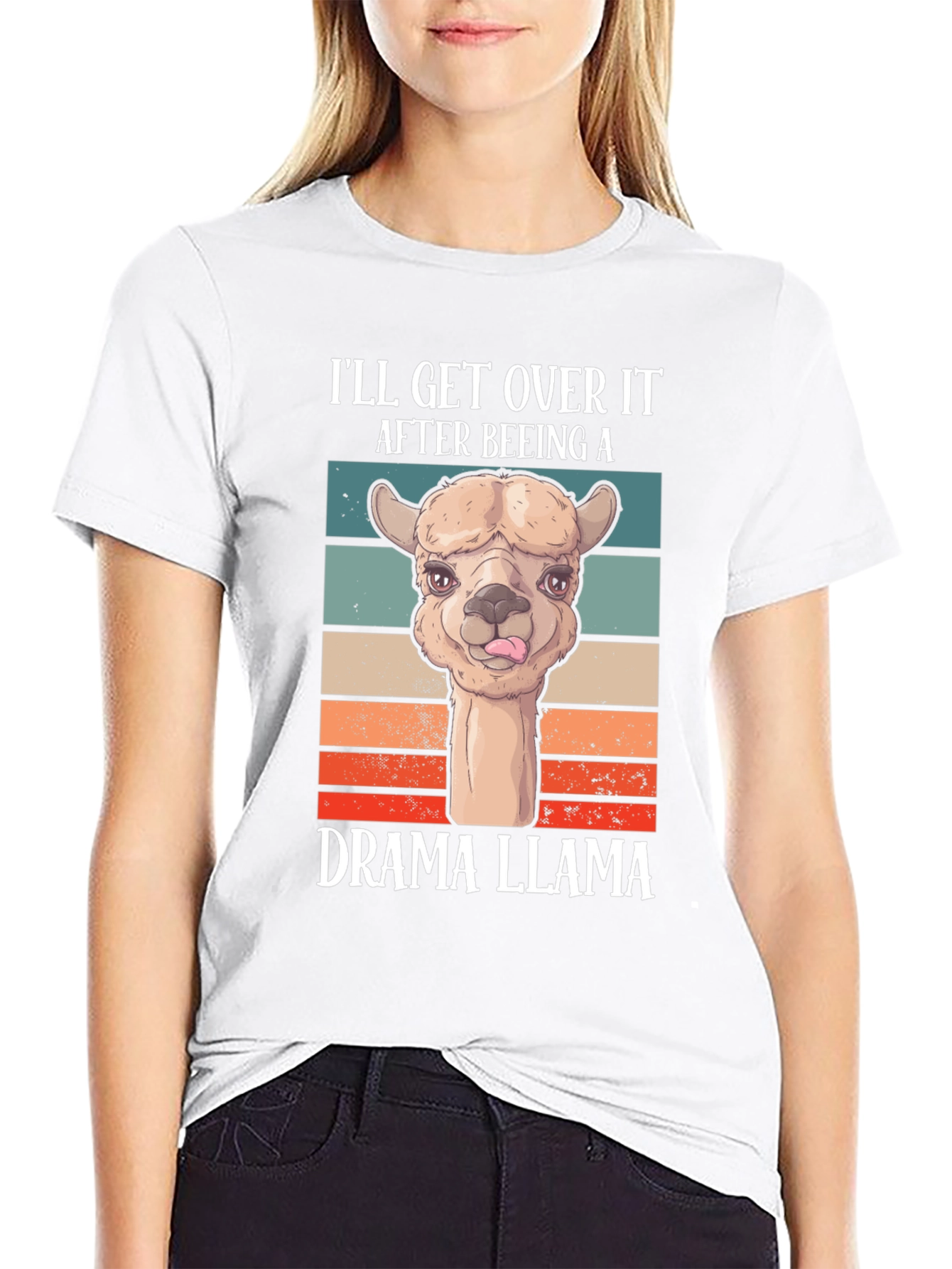 Drama Llama T-Shirt - Funny Graphic Tee