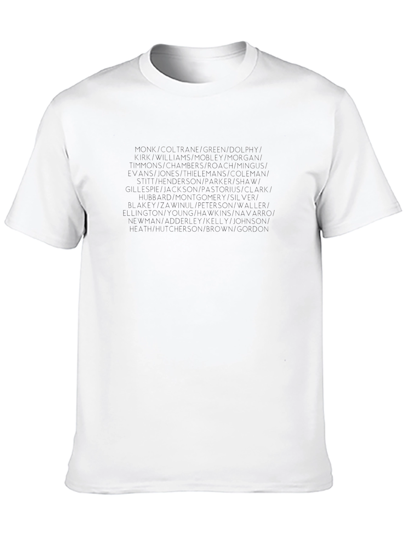 Jazz Greats T-Shirt - Musician Tribute Tee