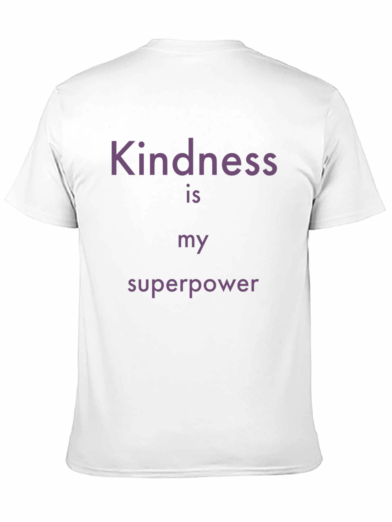 Kindness is My Superpower Black T-Shirt