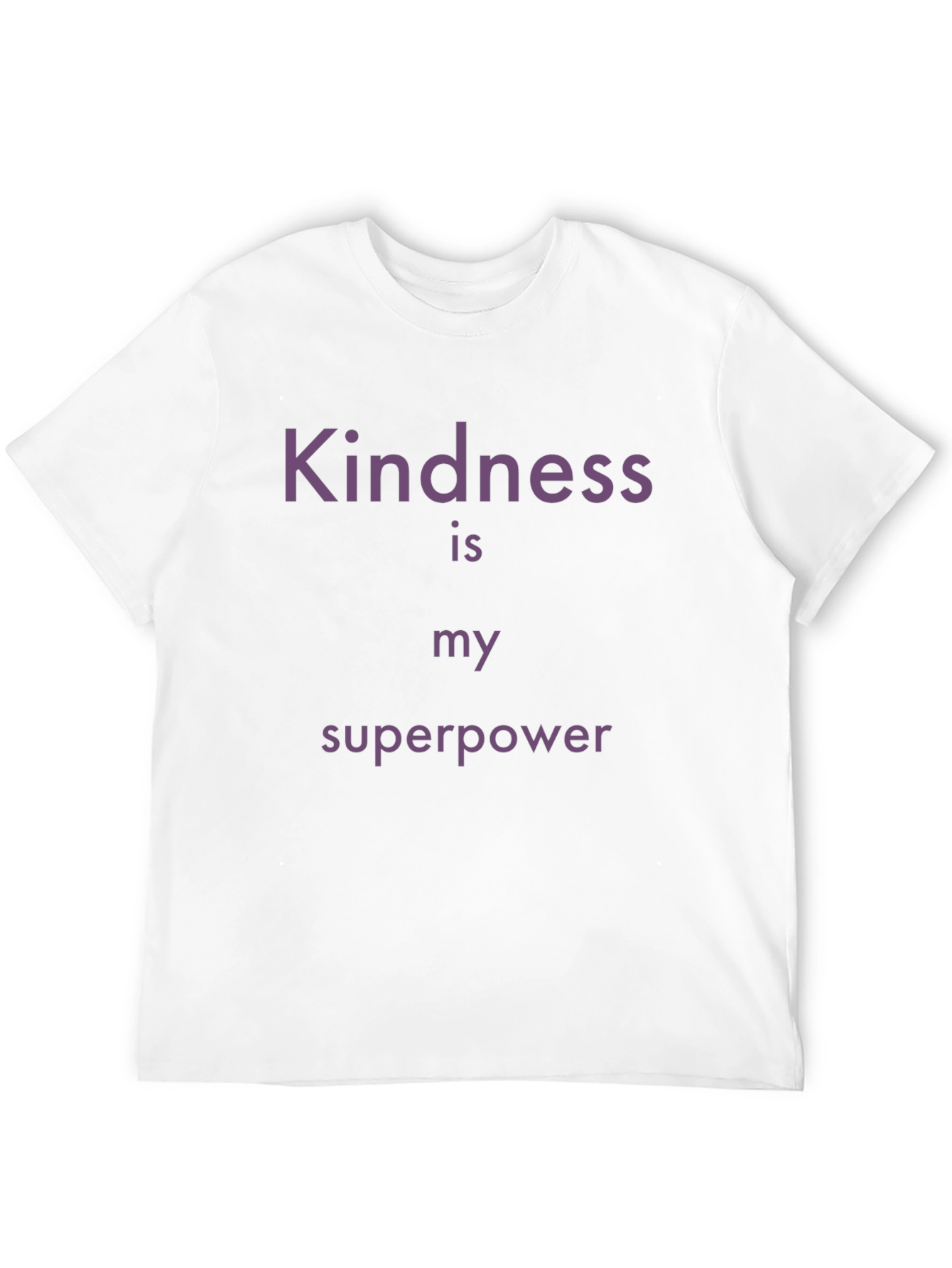 Kindness is My Superpower Black T-Shirt
