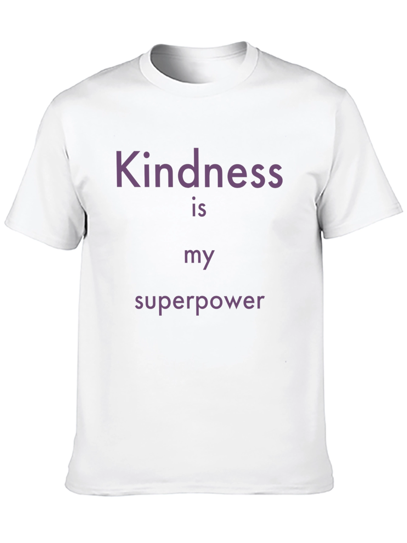 Kindness is My Superpower Black T-Shirt