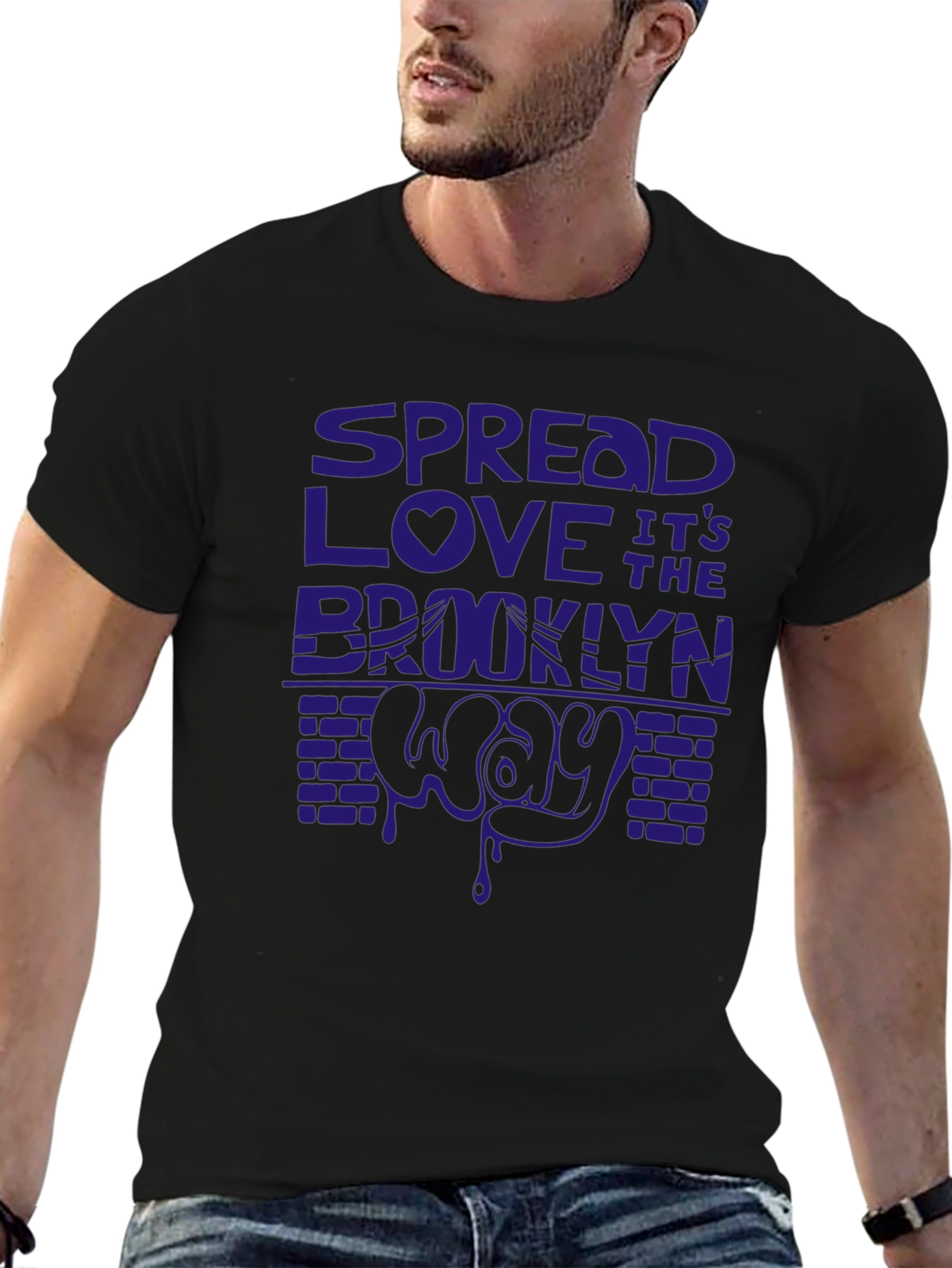 Spread Love Brooklyn Way Graphic T-Shirt