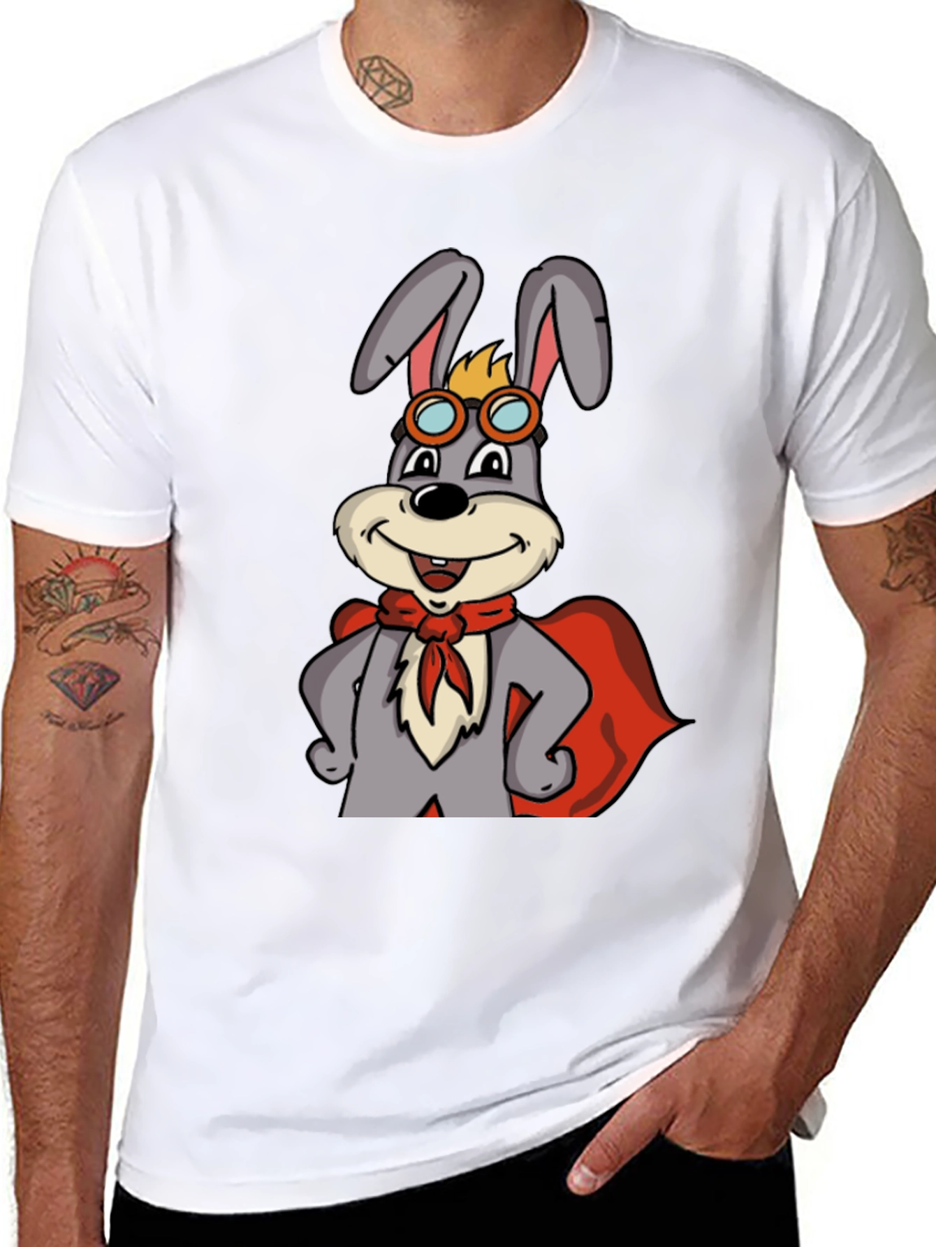 Superhero Rabbit T-Shirt