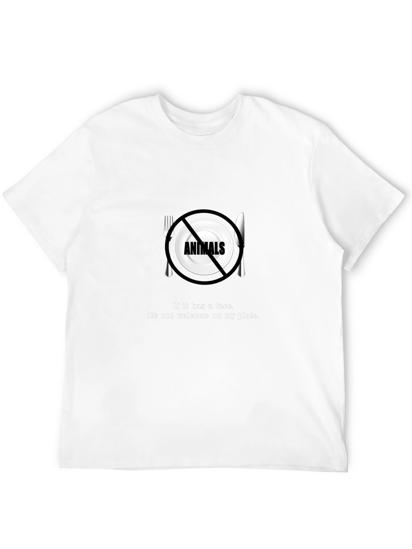 Vegan Slogan T-Shirt - Animal Rights Tee