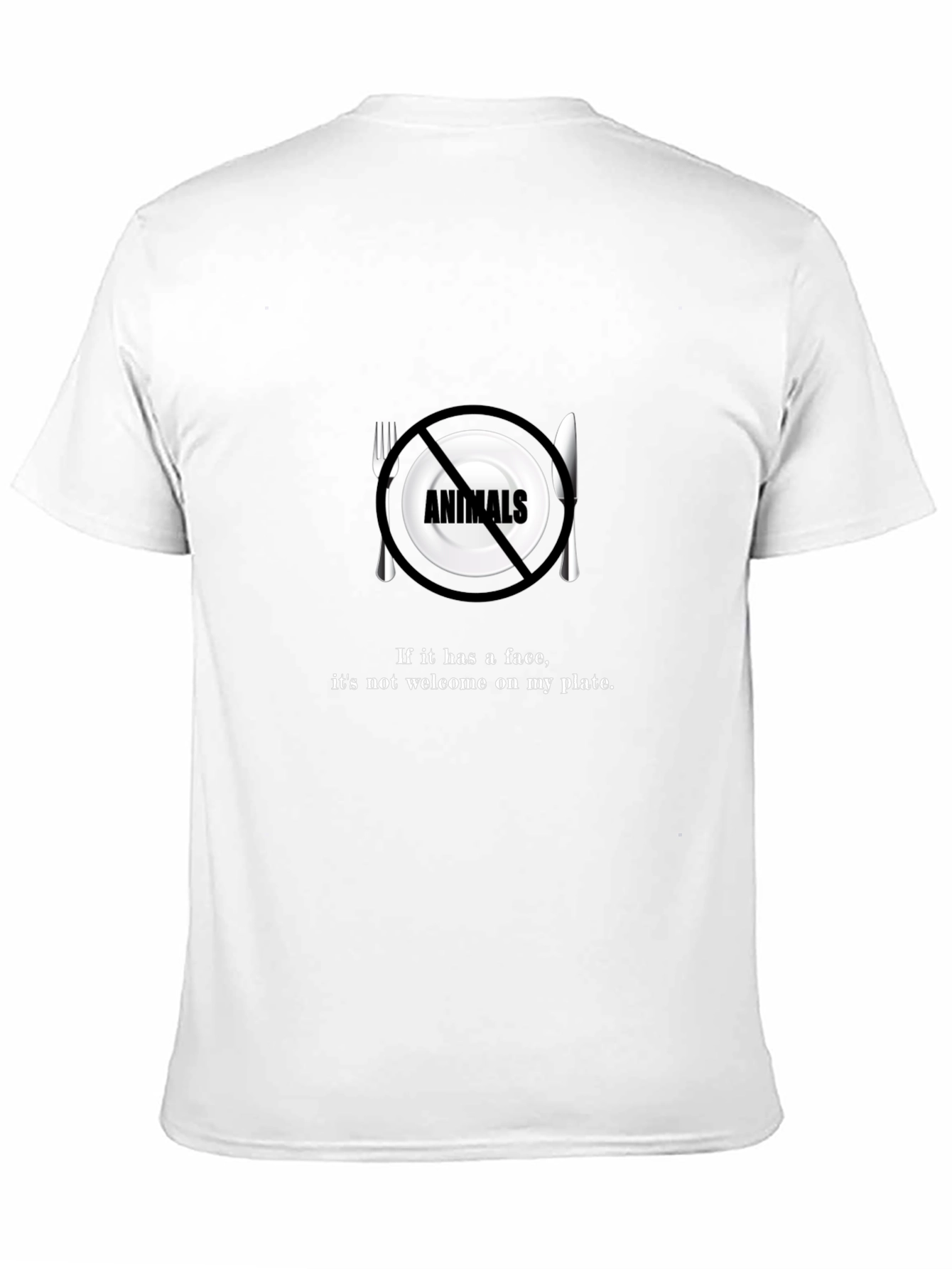 Vegan Slogan T-Shirt - Animal Rights Tee