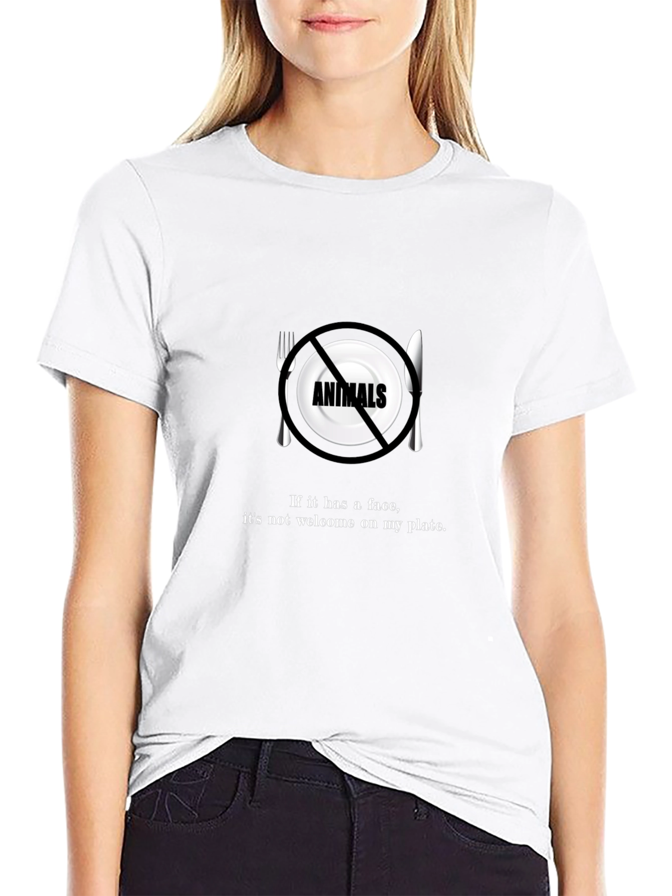 Vegan Slogan T-Shirt - Animal Rights Tee