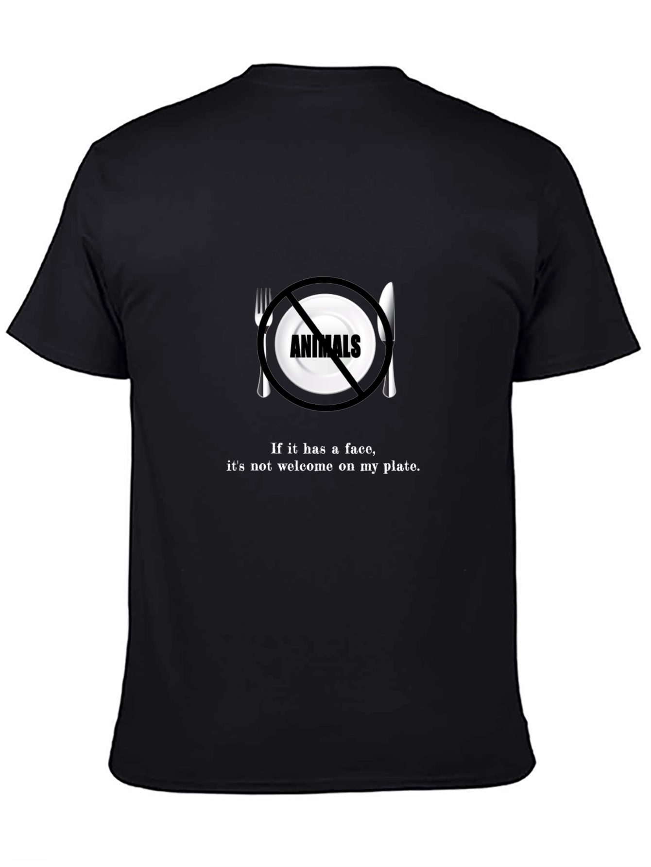 Vegan Slogan T-Shirt - Animal Rights Tee