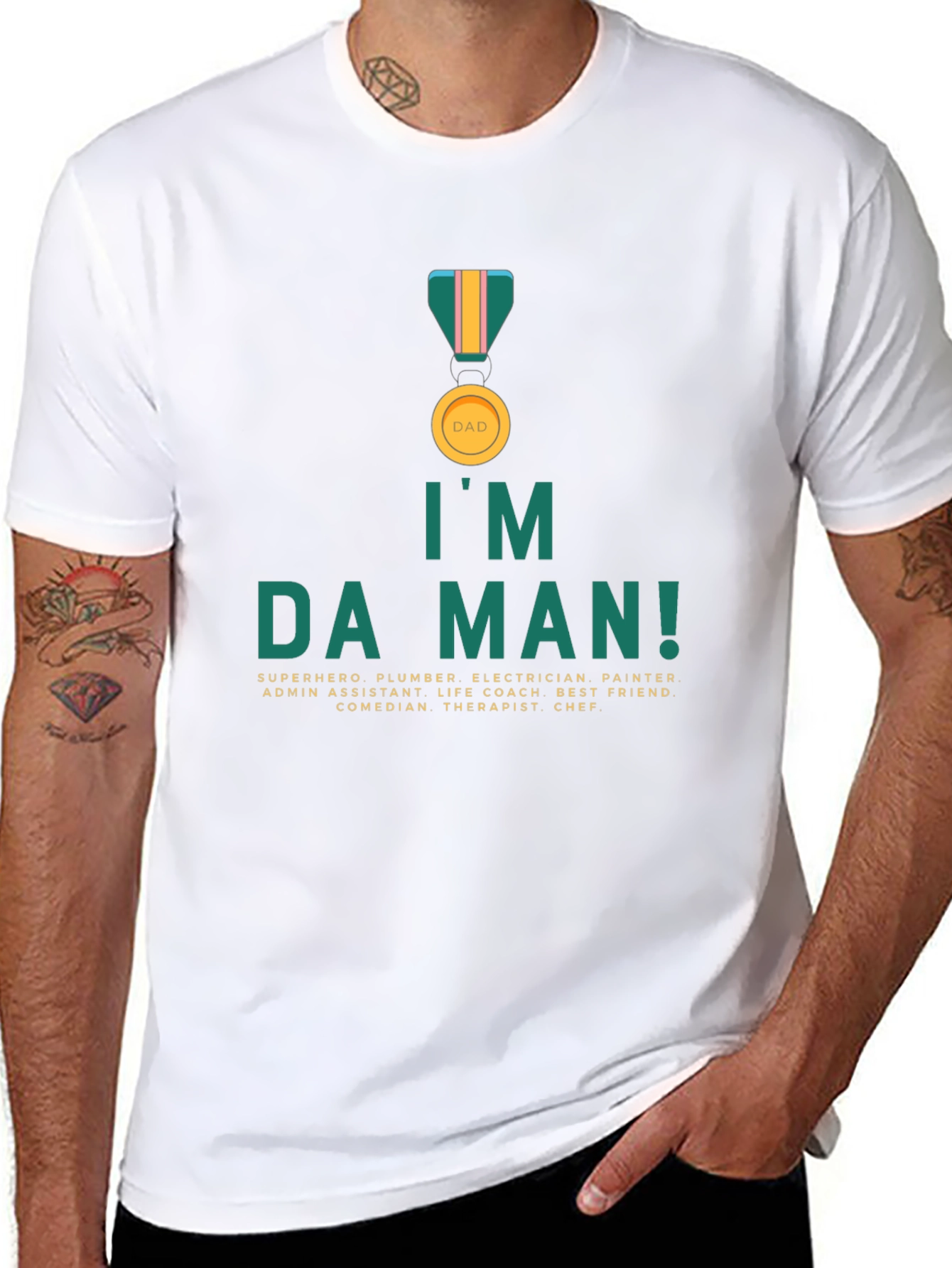 Im Da Man! Dad T-Shirt