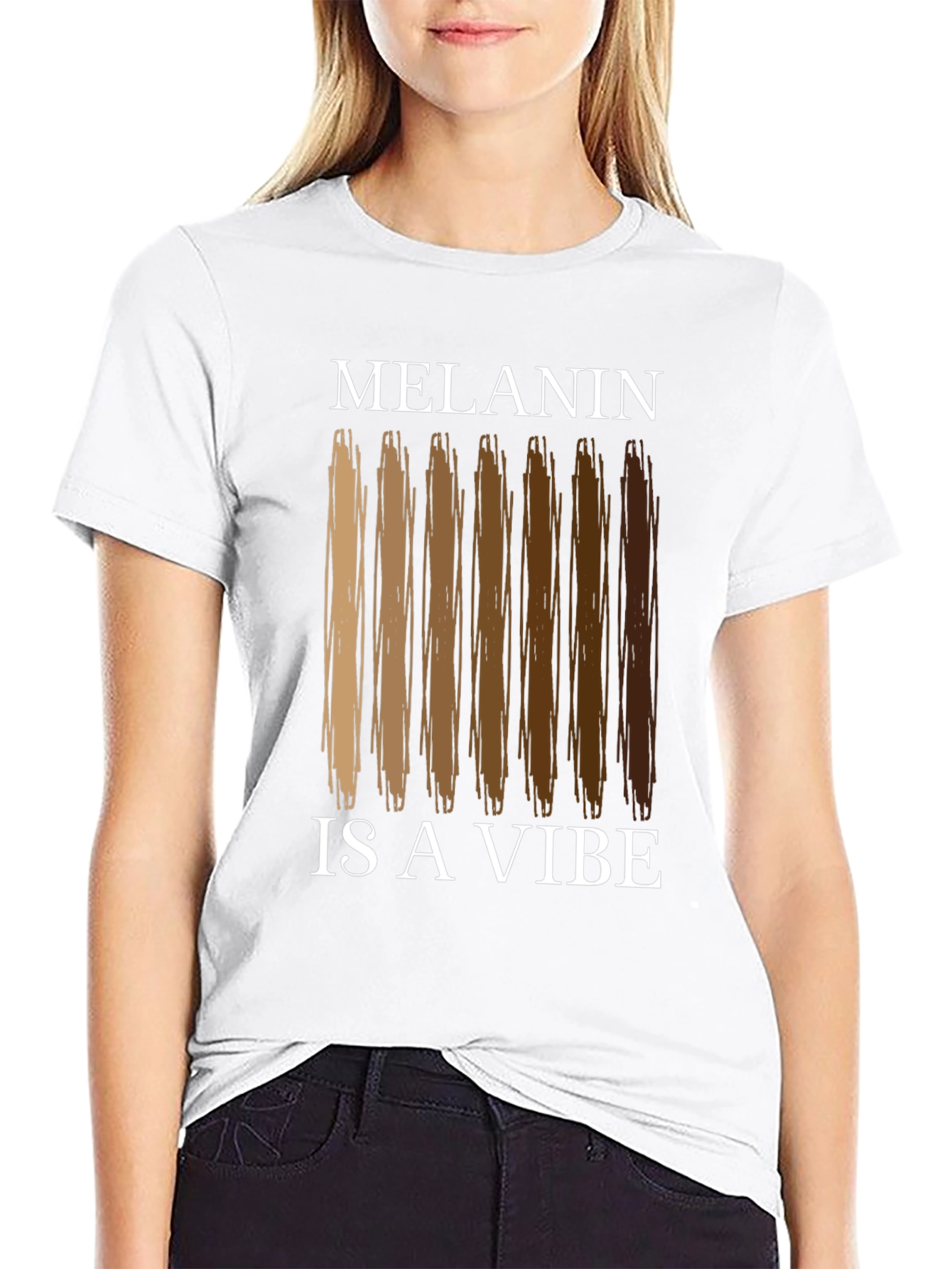 Melanin Is A Vibe Graphic T-Shirt
