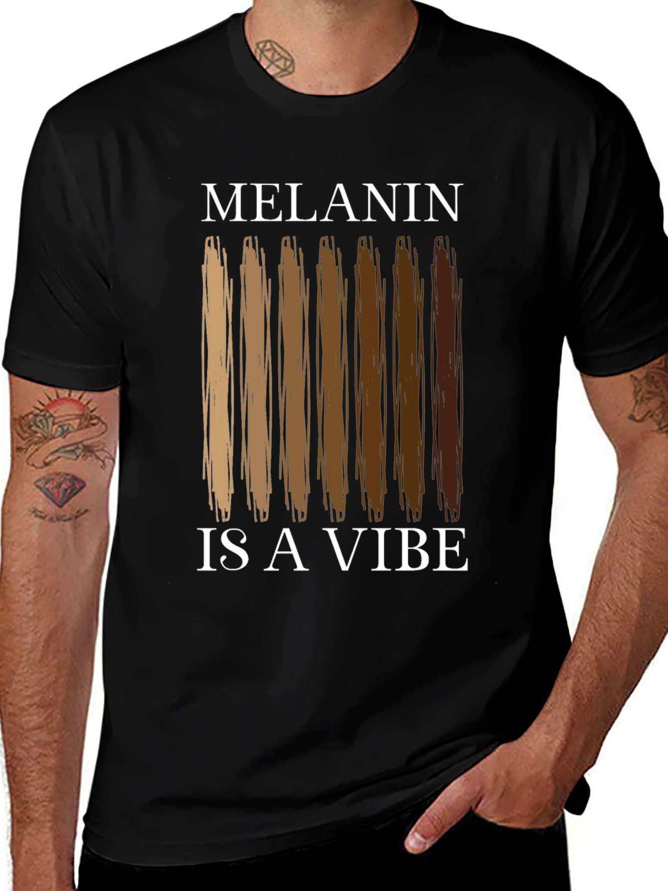 Melanin Is A Vibe Graphic T-Shirt