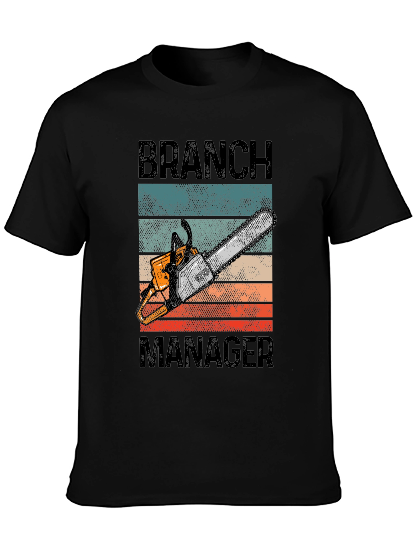 Branch Manager Chainsaw Graphic T-Shirt