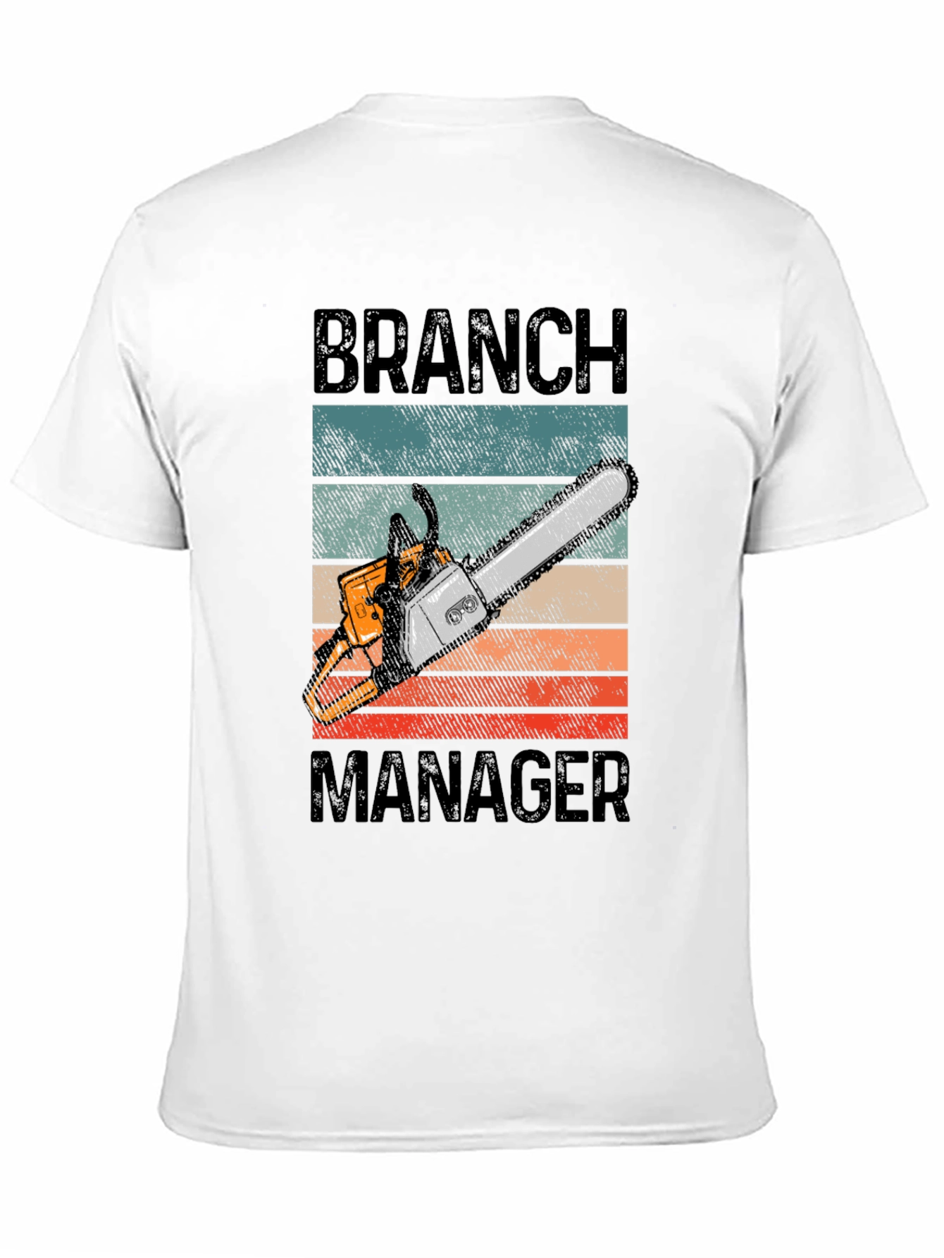 Branch Manager Chainsaw Graphic T-Shirt