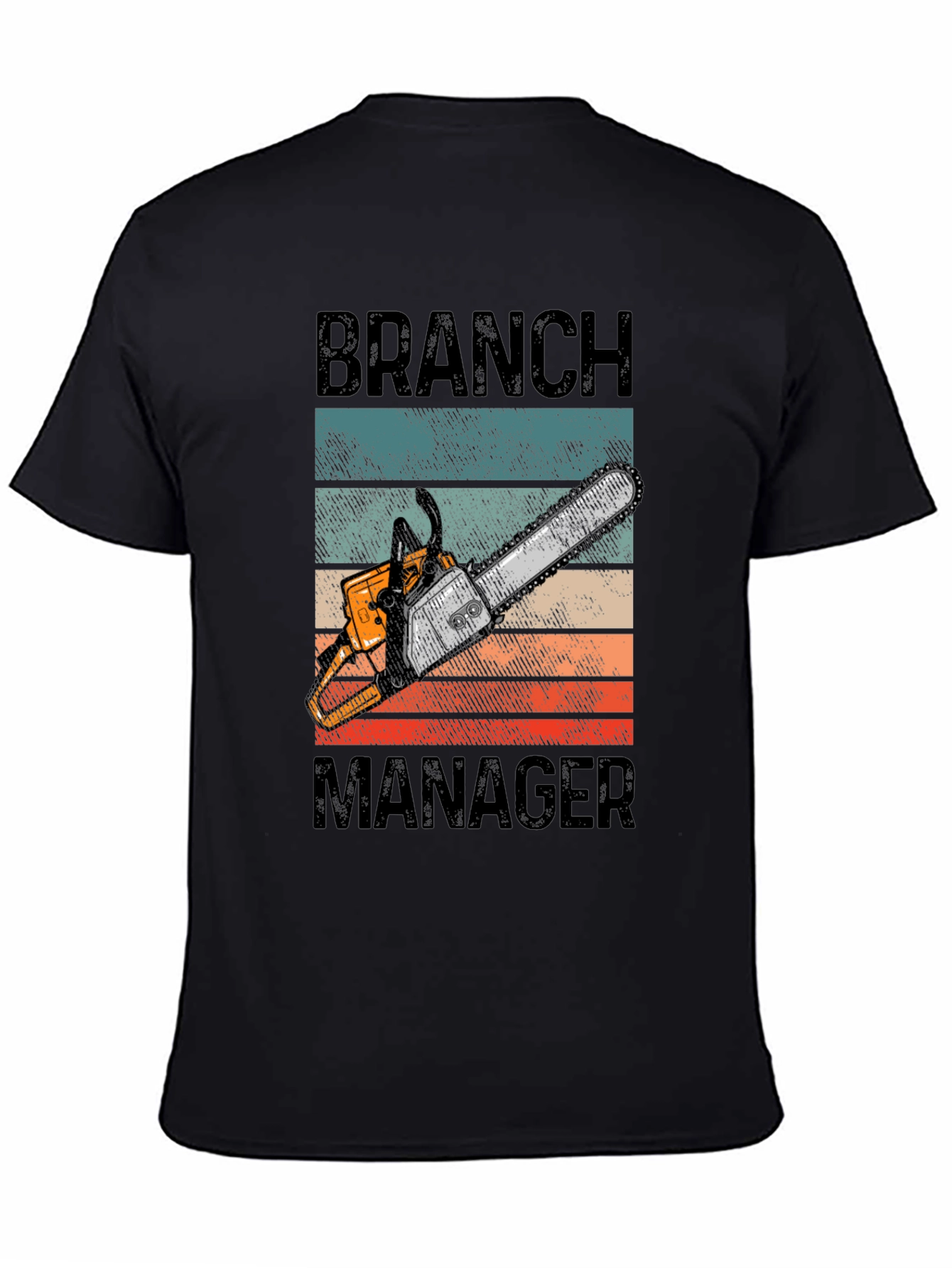 Branch Manager Chainsaw Graphic T-Shirt
