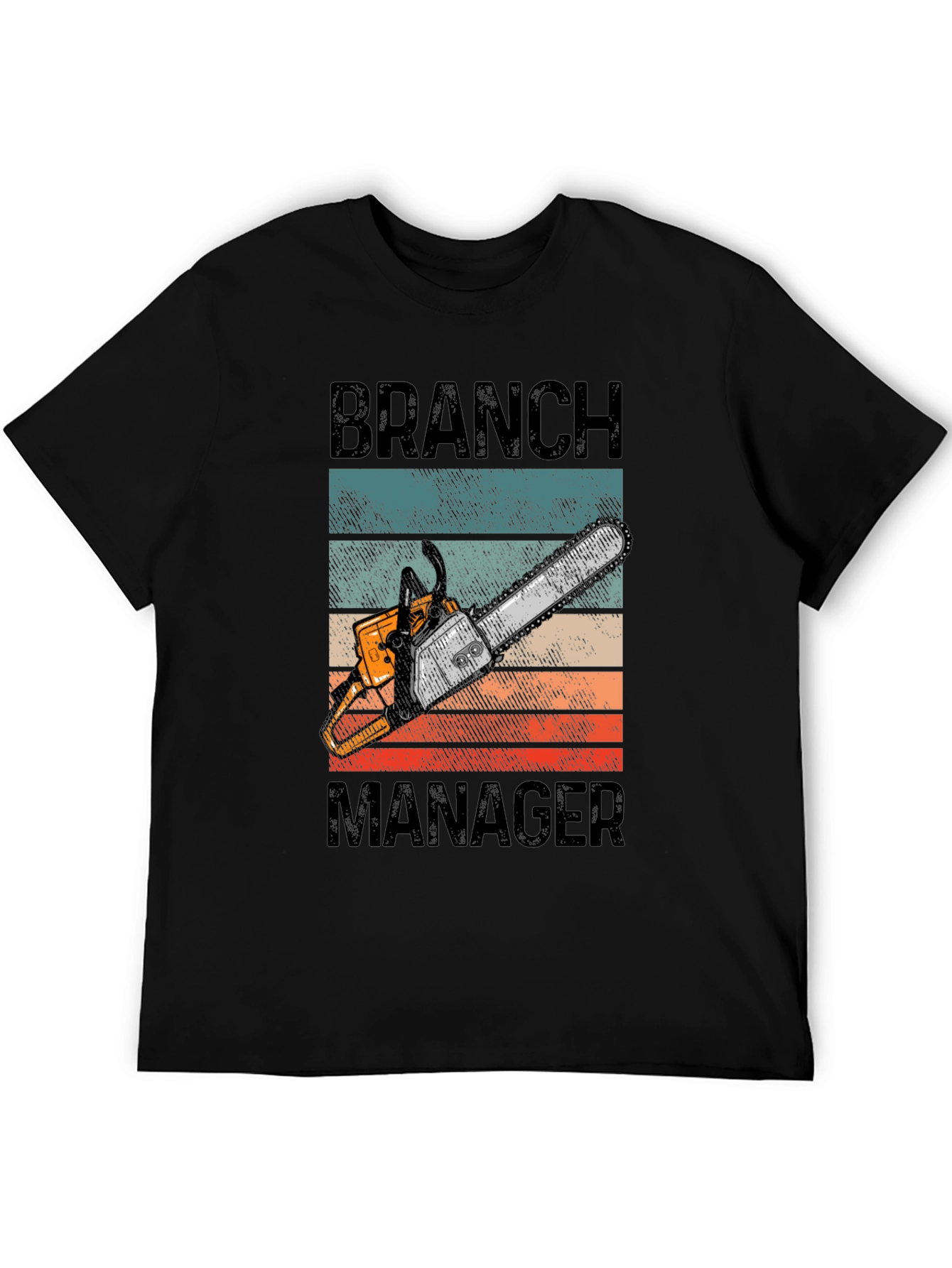 Branch Manager Chainsaw Graphic T-Shirt