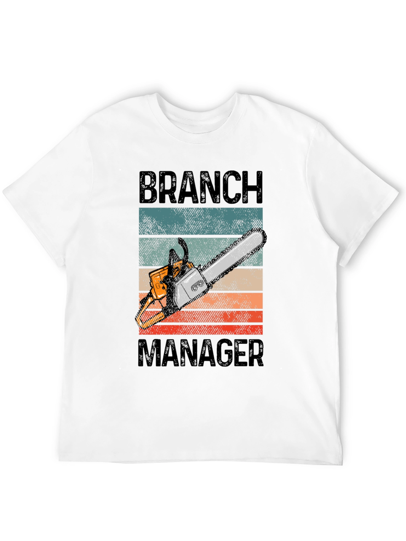 Branch Manager Chainsaw Graphic T-Shirt