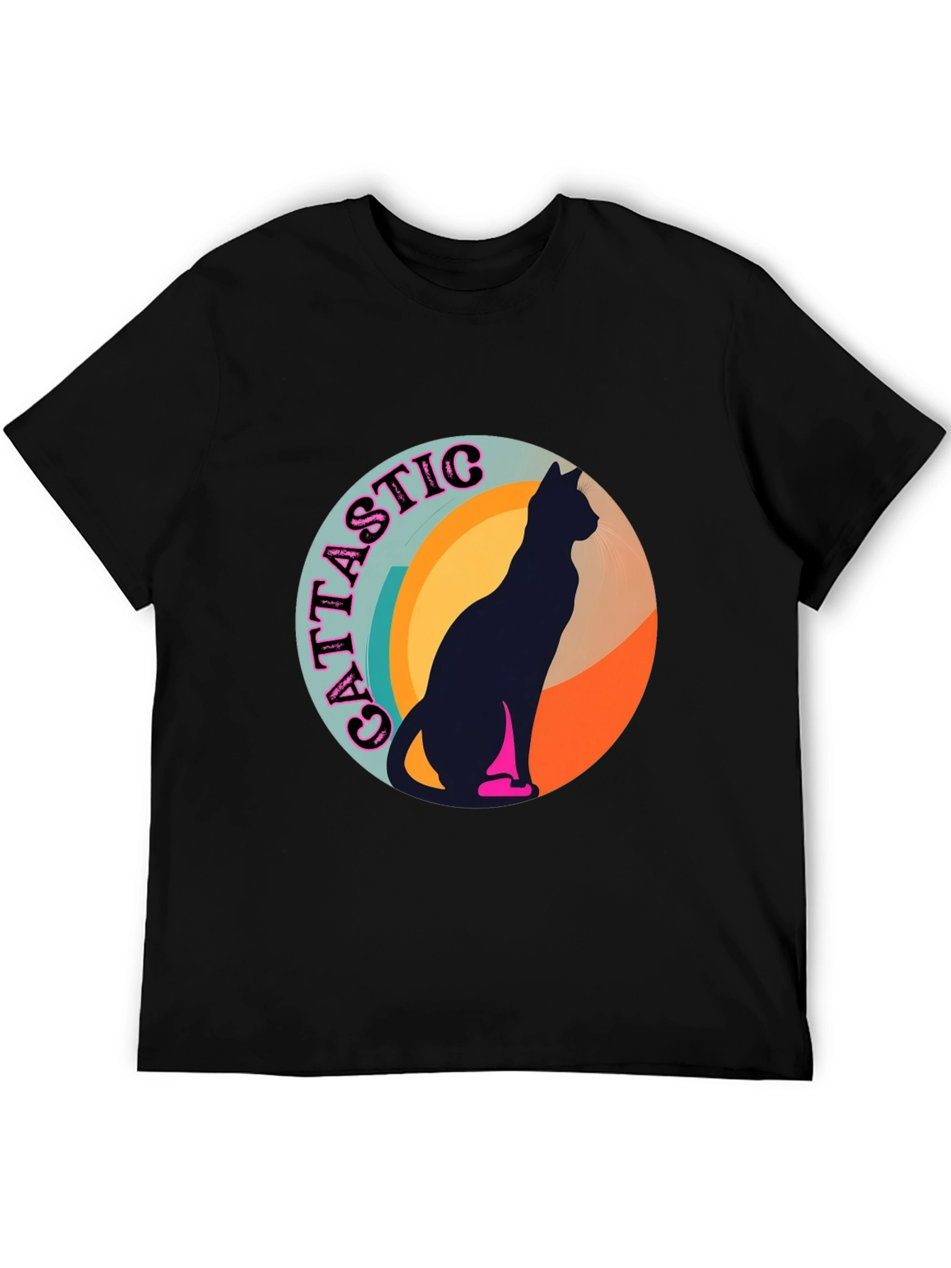 Cattastic Retro Cat T-Shirt