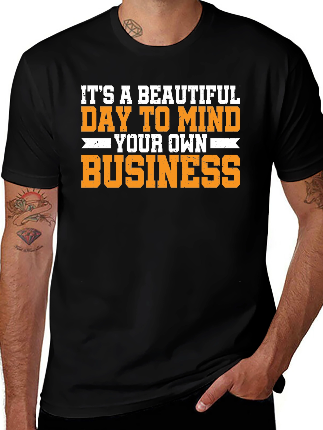Mind Your Own Business Graphic Tee