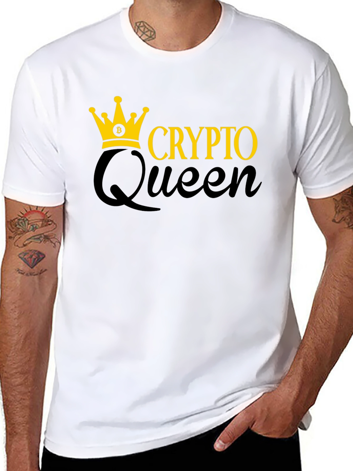 Crypto Queen Black T-Shirt