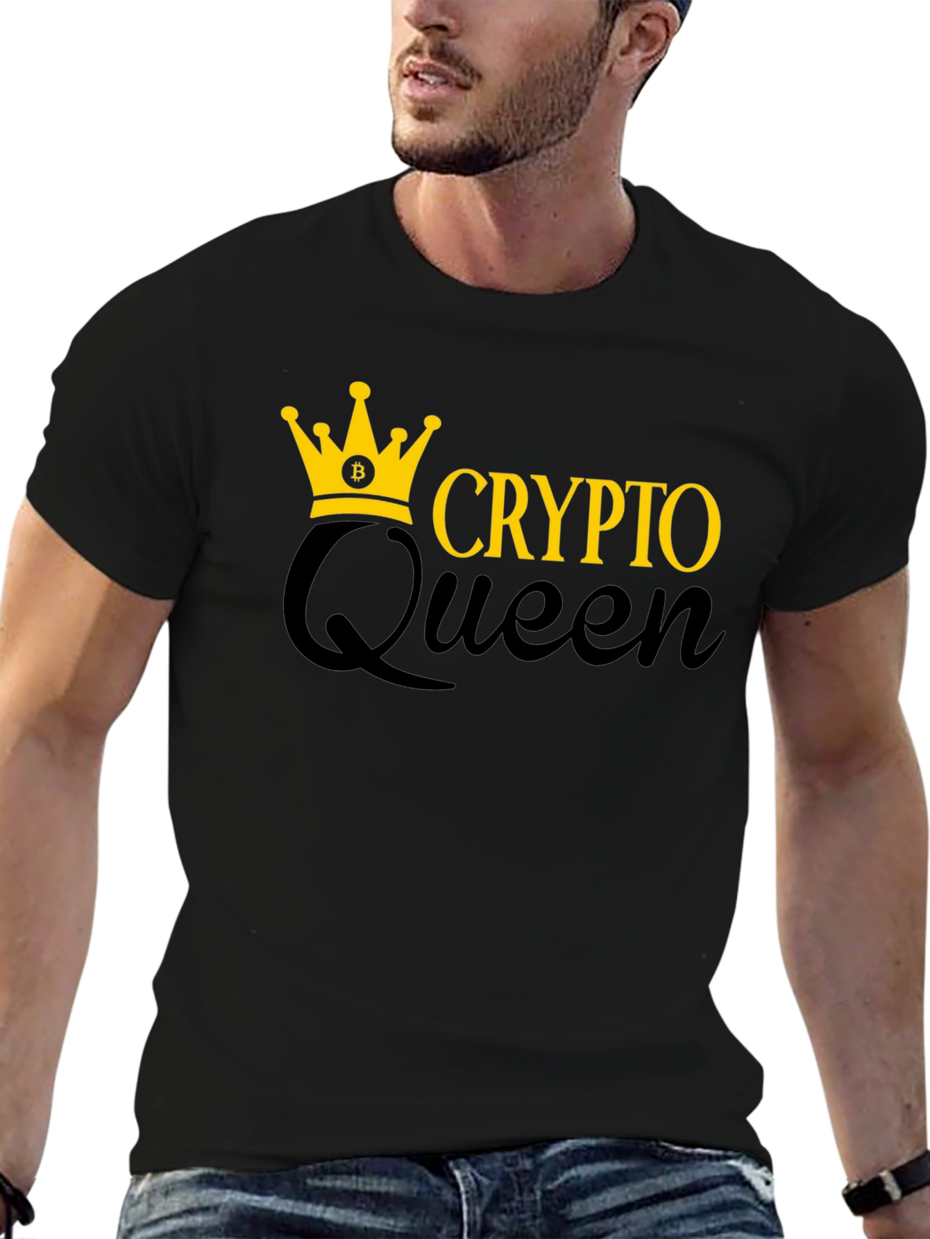 Crypto Queen Black T-Shirt
