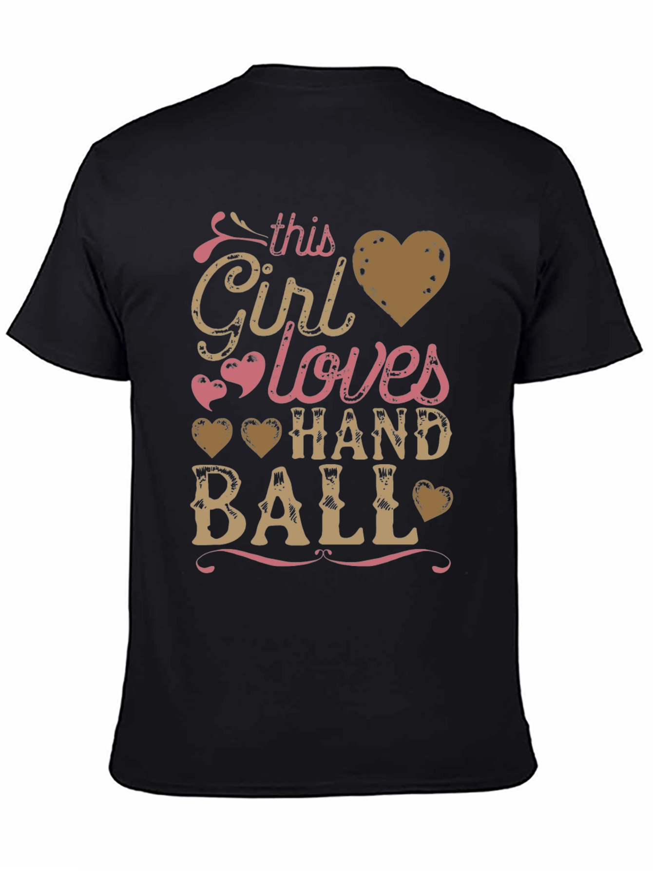 Handball Lover T-Shirt - This Girl Loves Handball