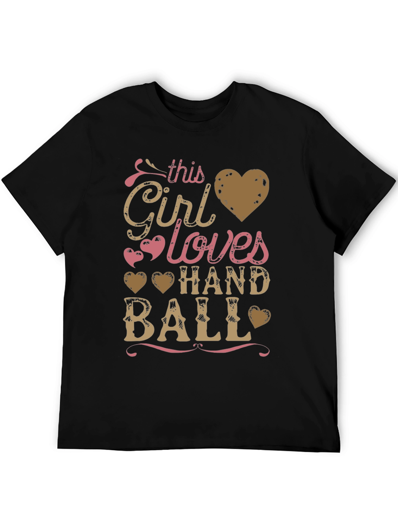 Handball Lover T-Shirt - This Girl Loves Handball