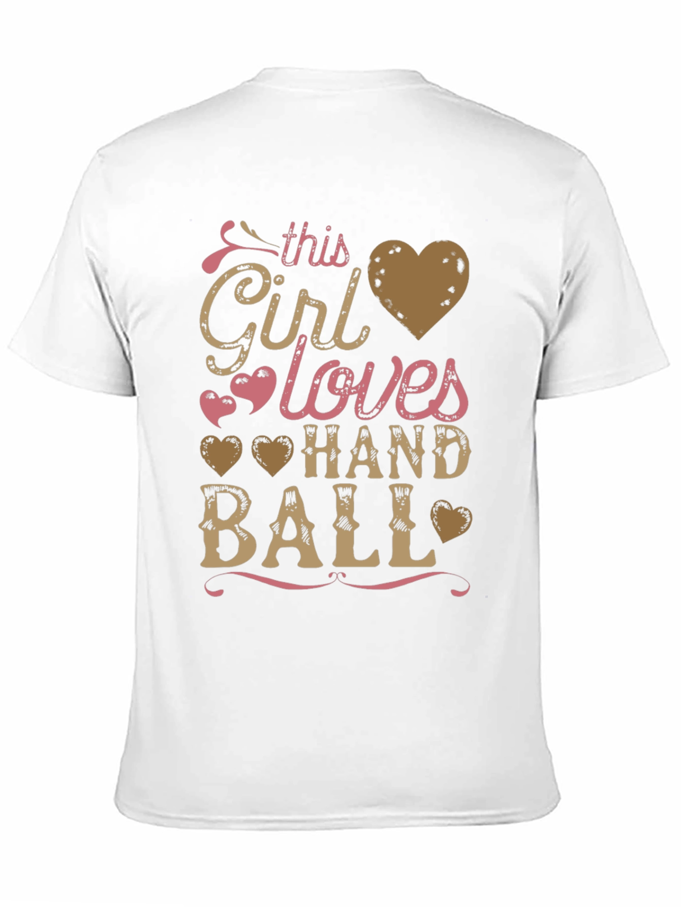 Handball Lover T-Shirt - This Girl Loves Handball