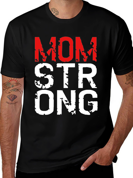 Mom Strong Graphic T-Shirt