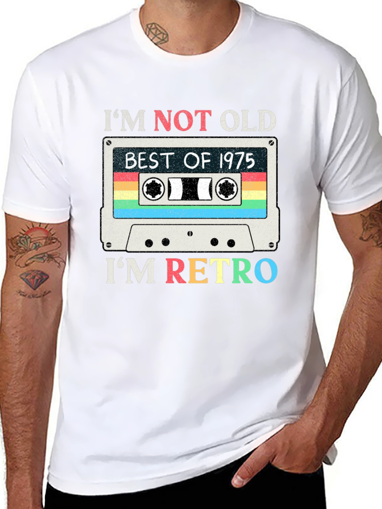 Im Not Old Im Retro 1975 T-Shirt