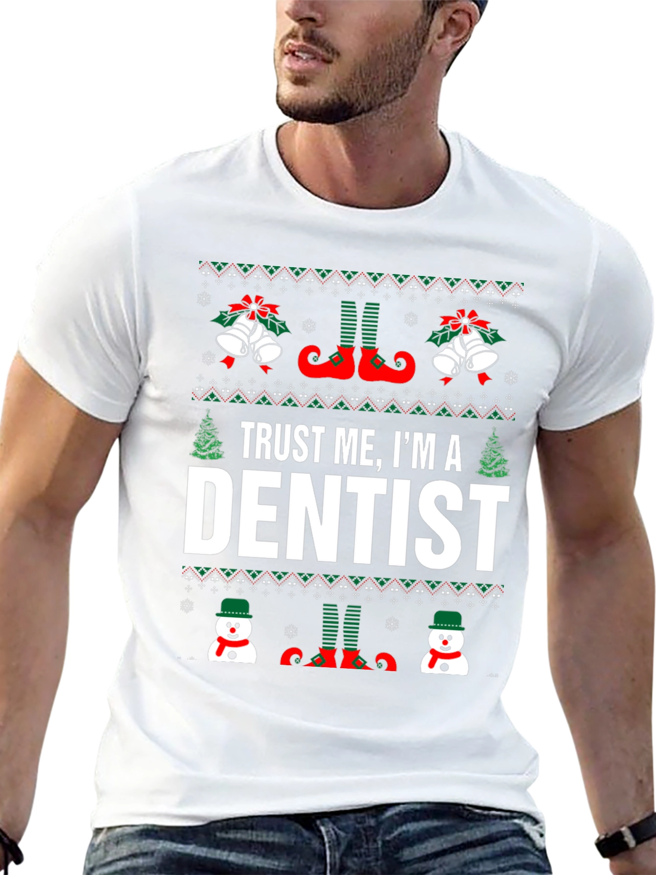 Trust Me Im a Dentist Christmas T-Shirt
