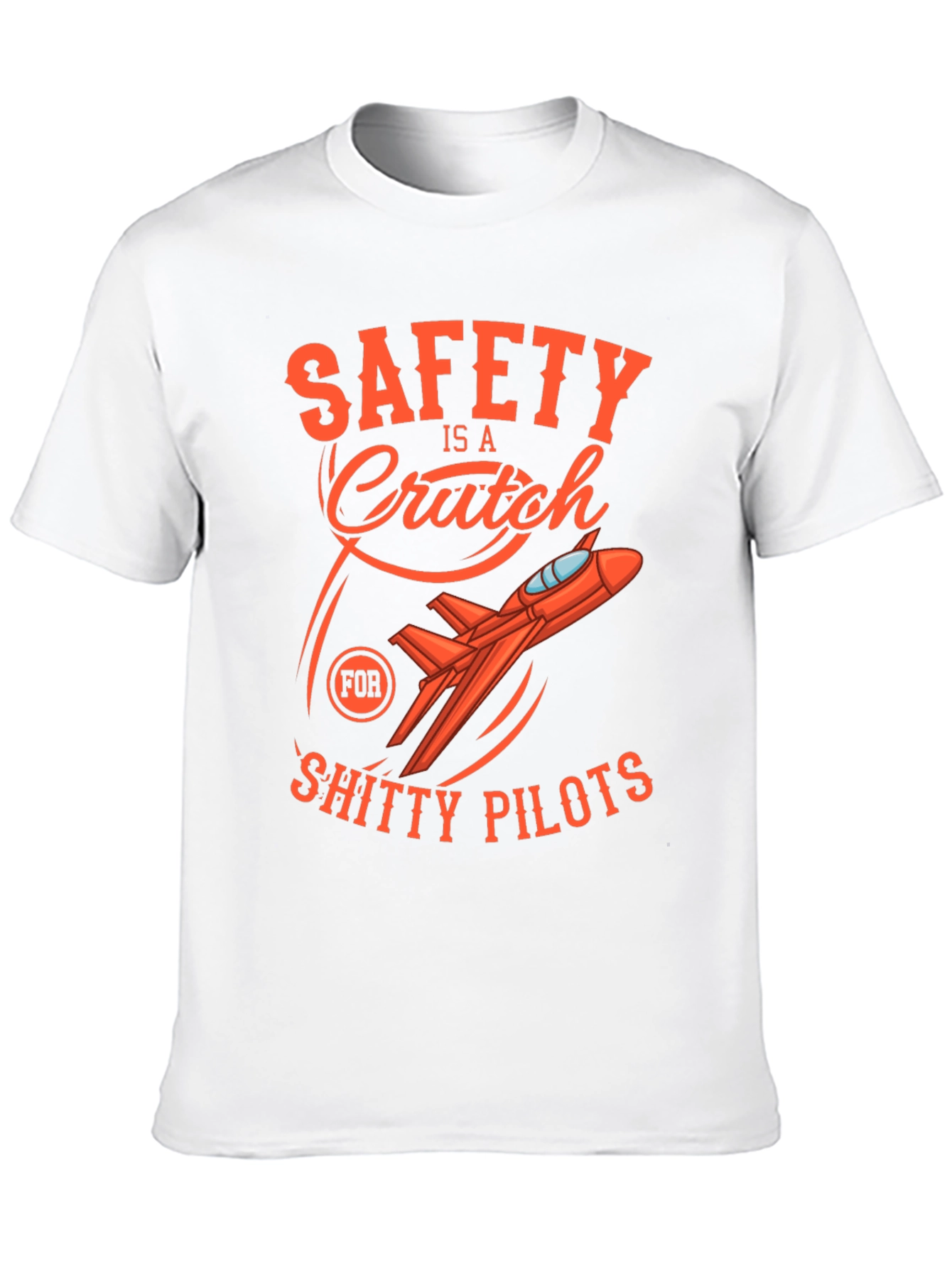 Safety Is A Crutch Graphic Tee