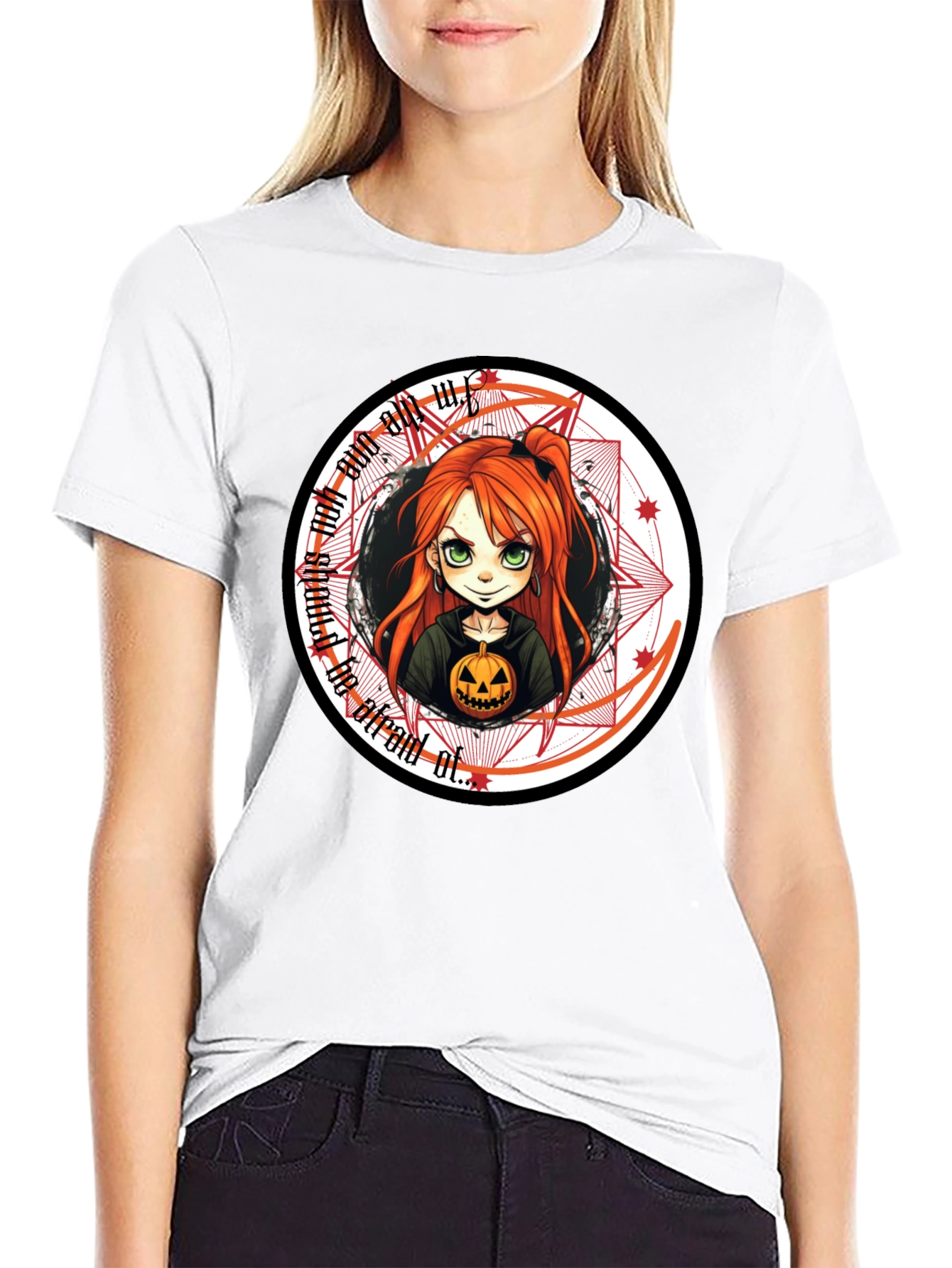 Halloween Witchy Girl T-Shirt: Spooky & Stylish