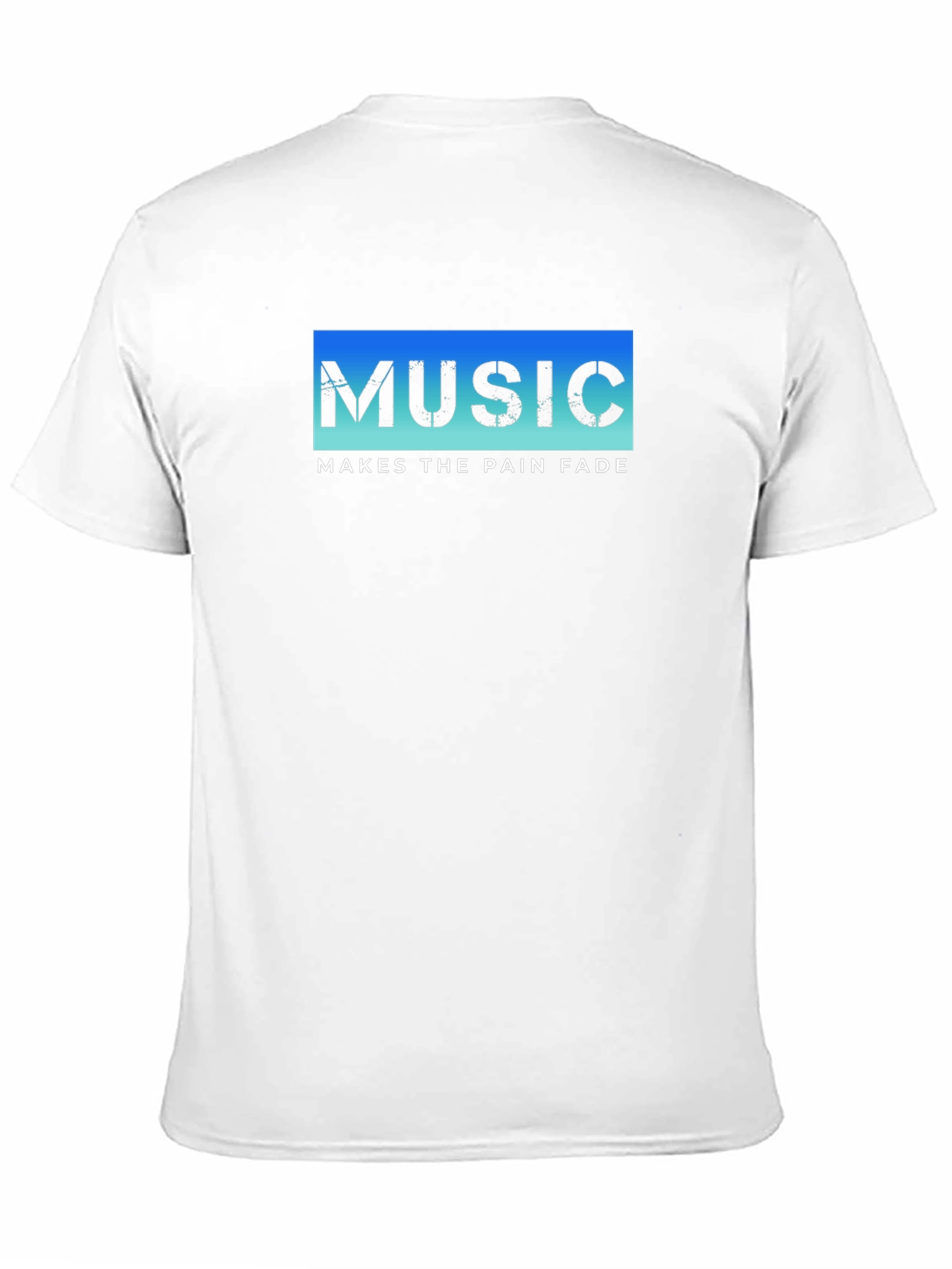 Music Makes the Pain Fade Graphic T-Shirt