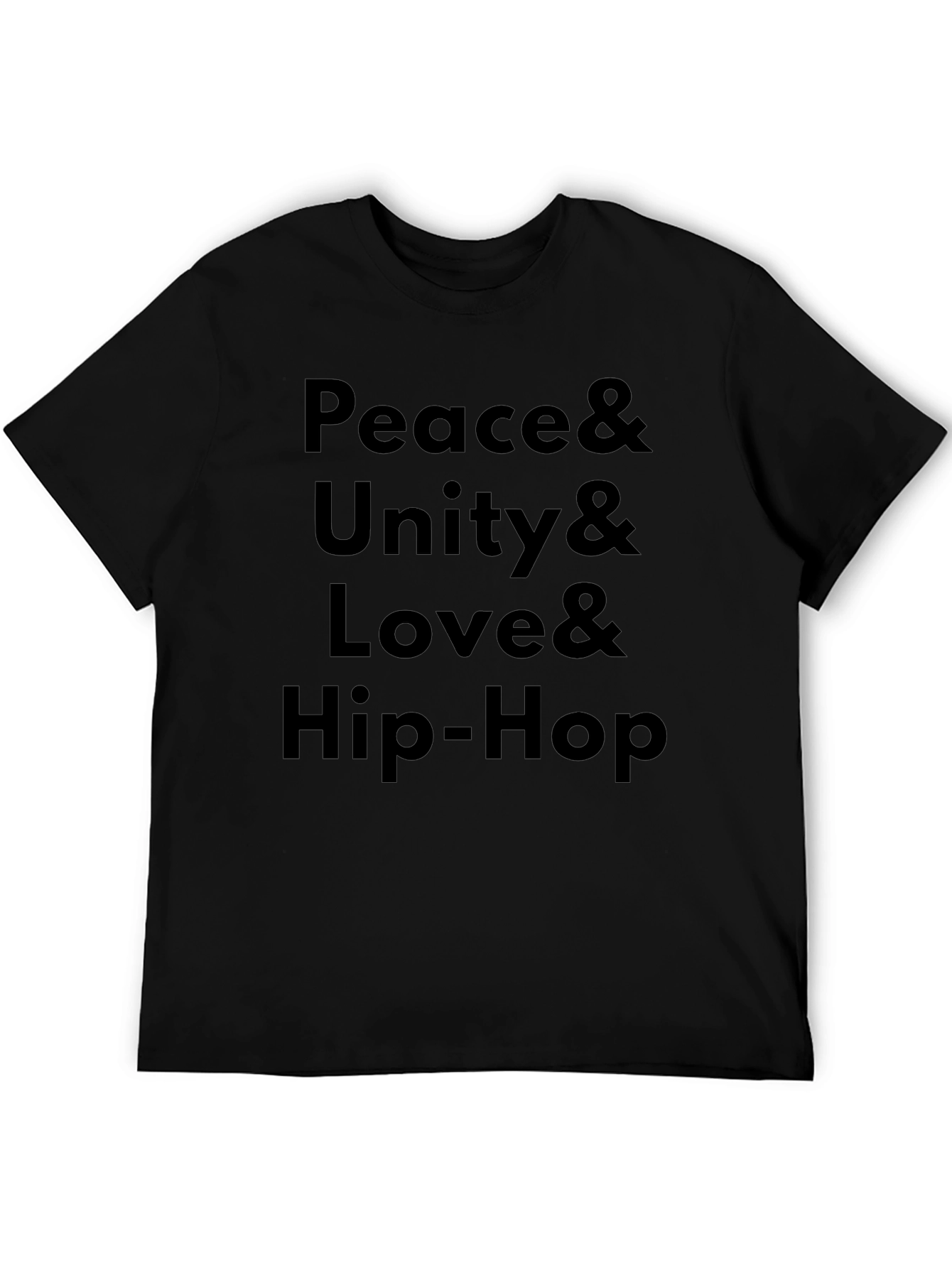 Peace Unity Love Hip Hop T-Shirt