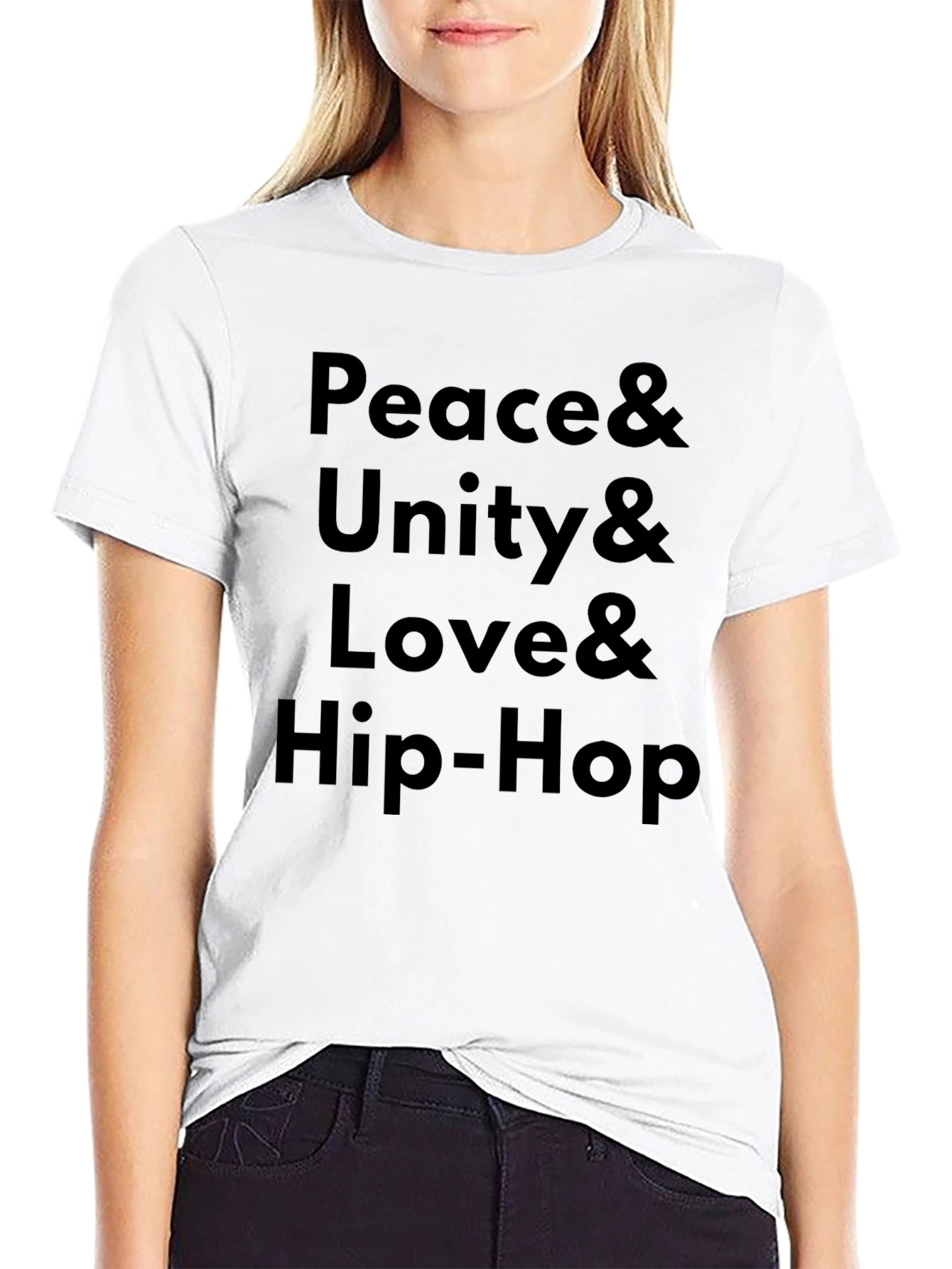 Peace Unity Love Hip Hop T-Shirt