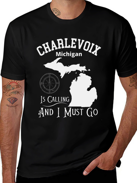 Charlevoix Michigan T-Shirt Travel Tee