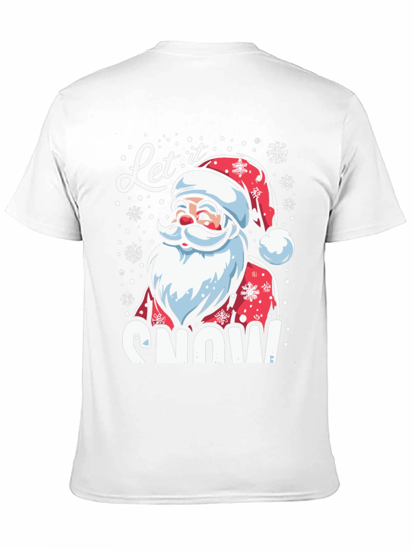 Let it Snow Santa Graphic T-Shirt