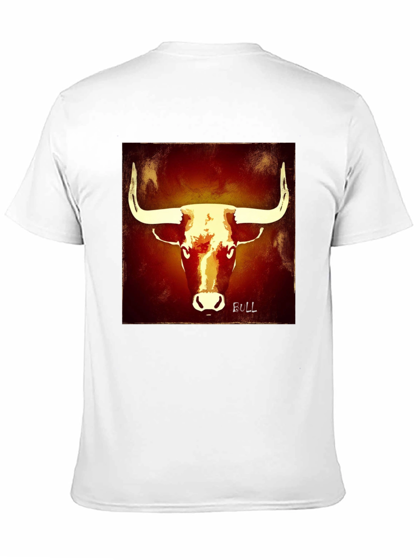 Bull Graphic Tee - Bold Black T-Shirt