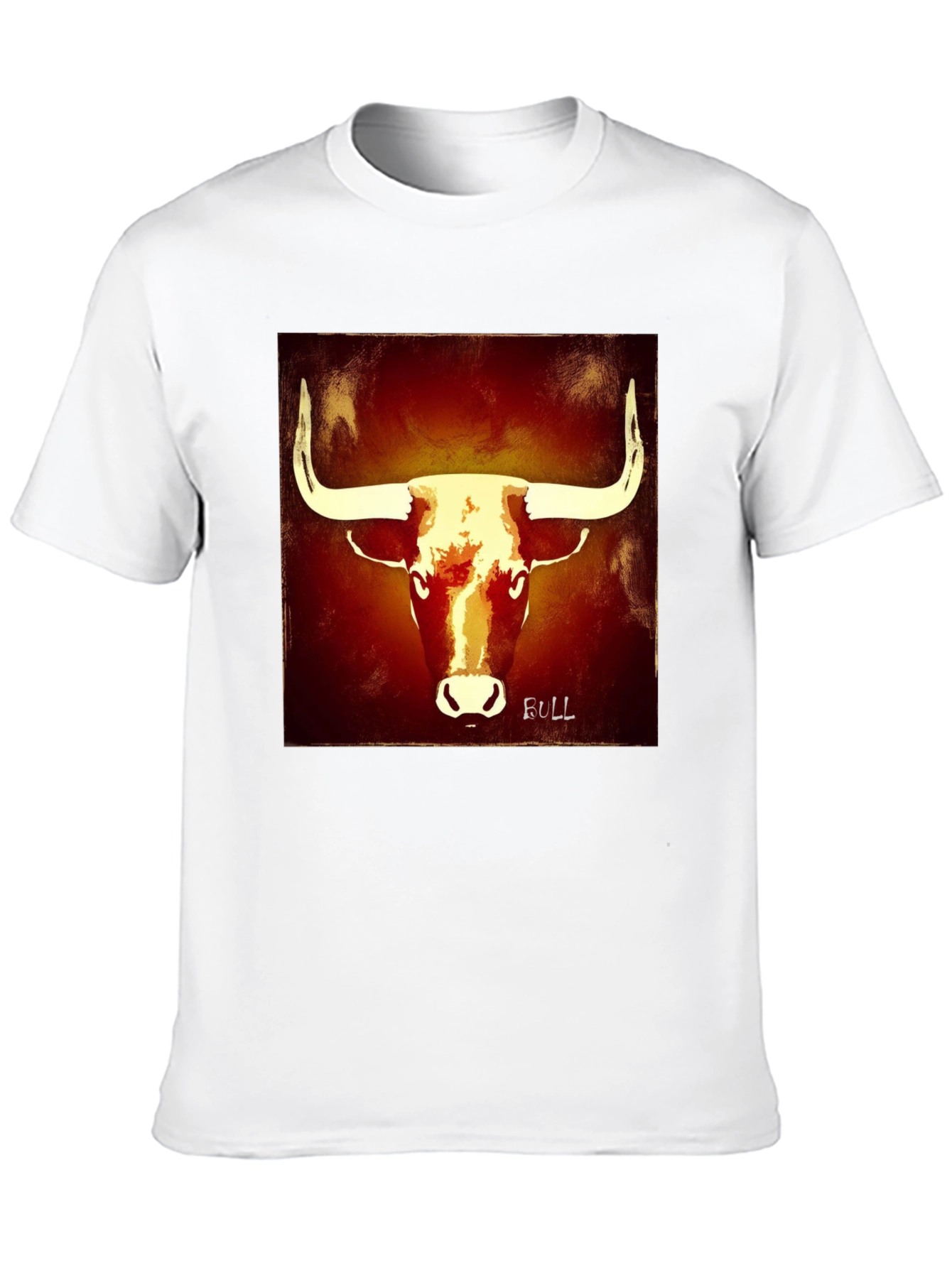 Bull Graphic Tee - Bold Black T-Shirt