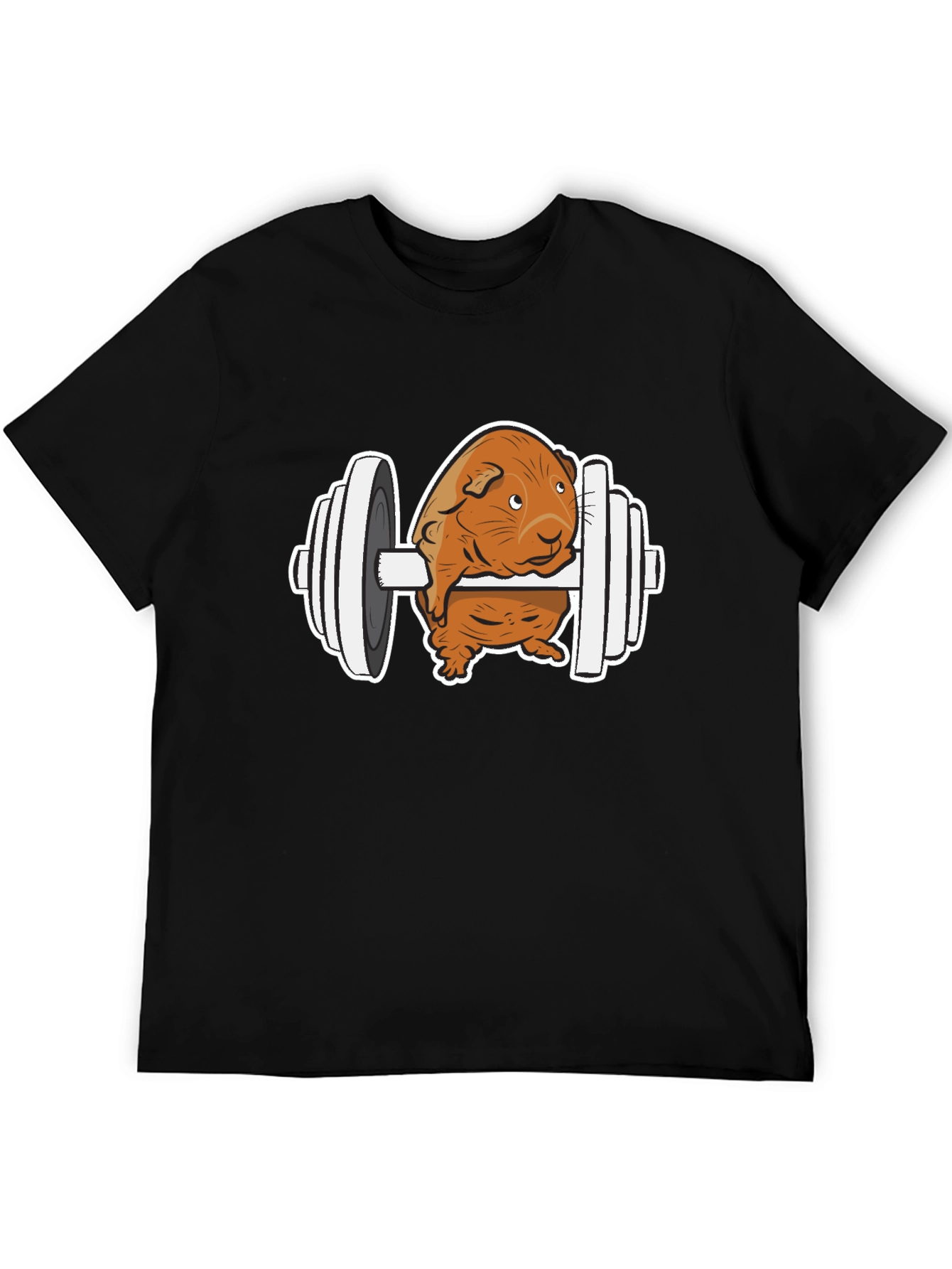 Guinea Pig Gym T-Shirt - Funny Workout Tee