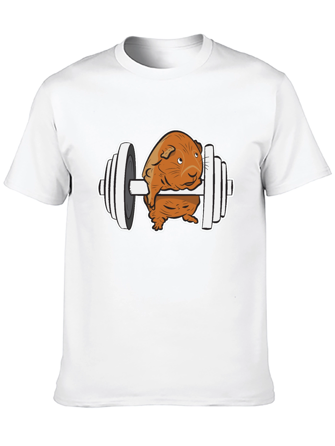 Guinea Pig Gym T-Shirt - Funny Workout Tee