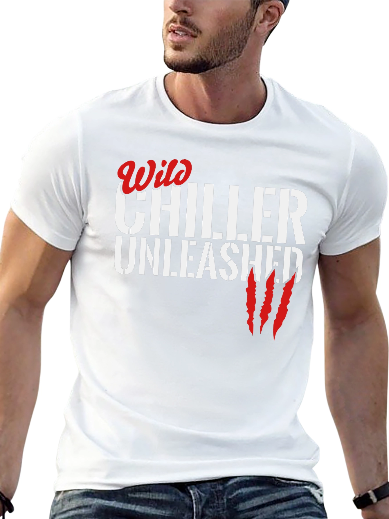 Wild Chiller Unleashed Graphic T-Shirt - Black