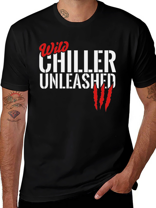 Wild Chiller Unleashed Graphic T-Shirt - Black