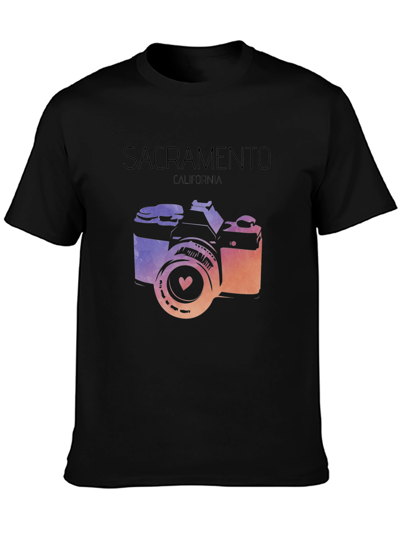 Sacramento Camera Graphic Tee