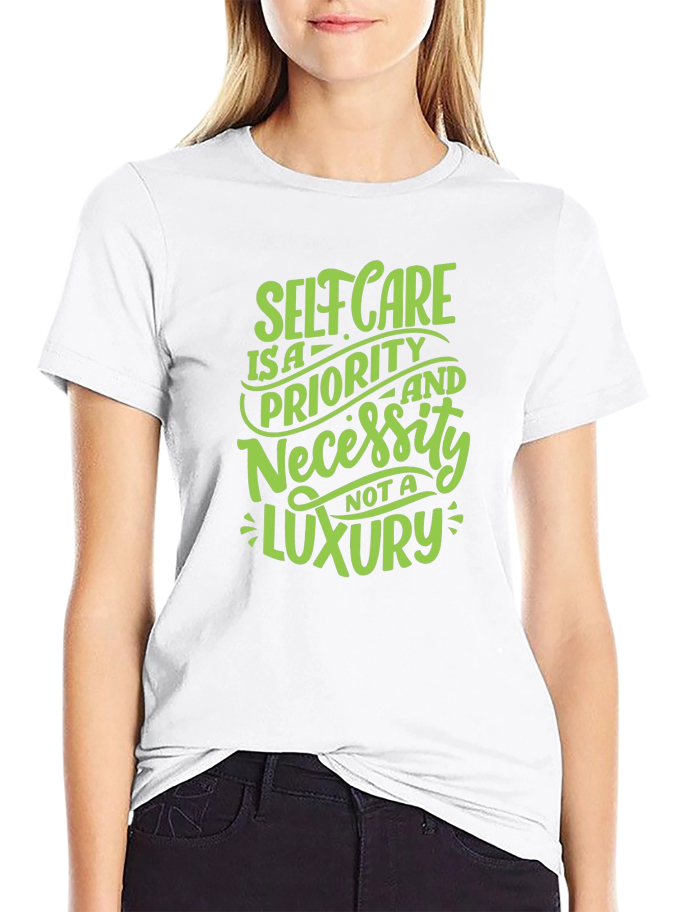 Self Care T-Shirt: Priority Not Luxury