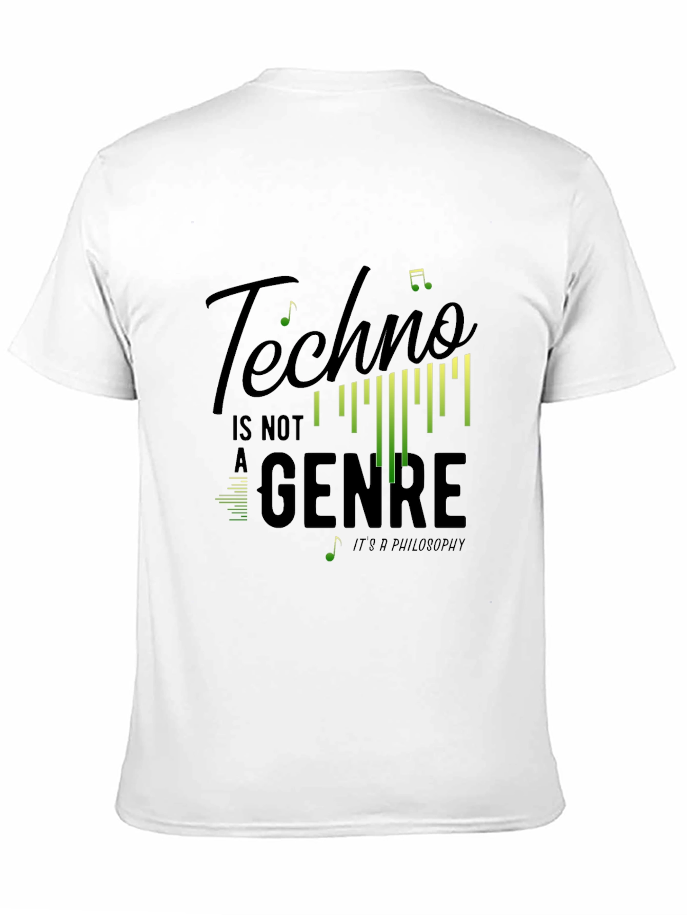 Techno is Not a Genre T-Shirt - Philosophy Tee